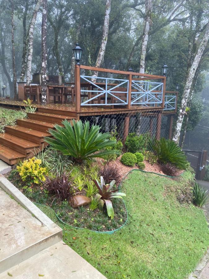2 Suite, 1 Dormitorio Em Meio A Mata Araucaria A 1,5 Km Centro, Altos De Gramado Eksteriør billede